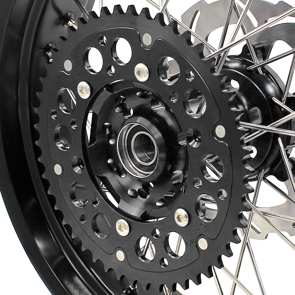 KKE 3.5/4.25*17inch Supermoto Wheels Rims For SUZUKI DRZ400SM With Disc - Image 4