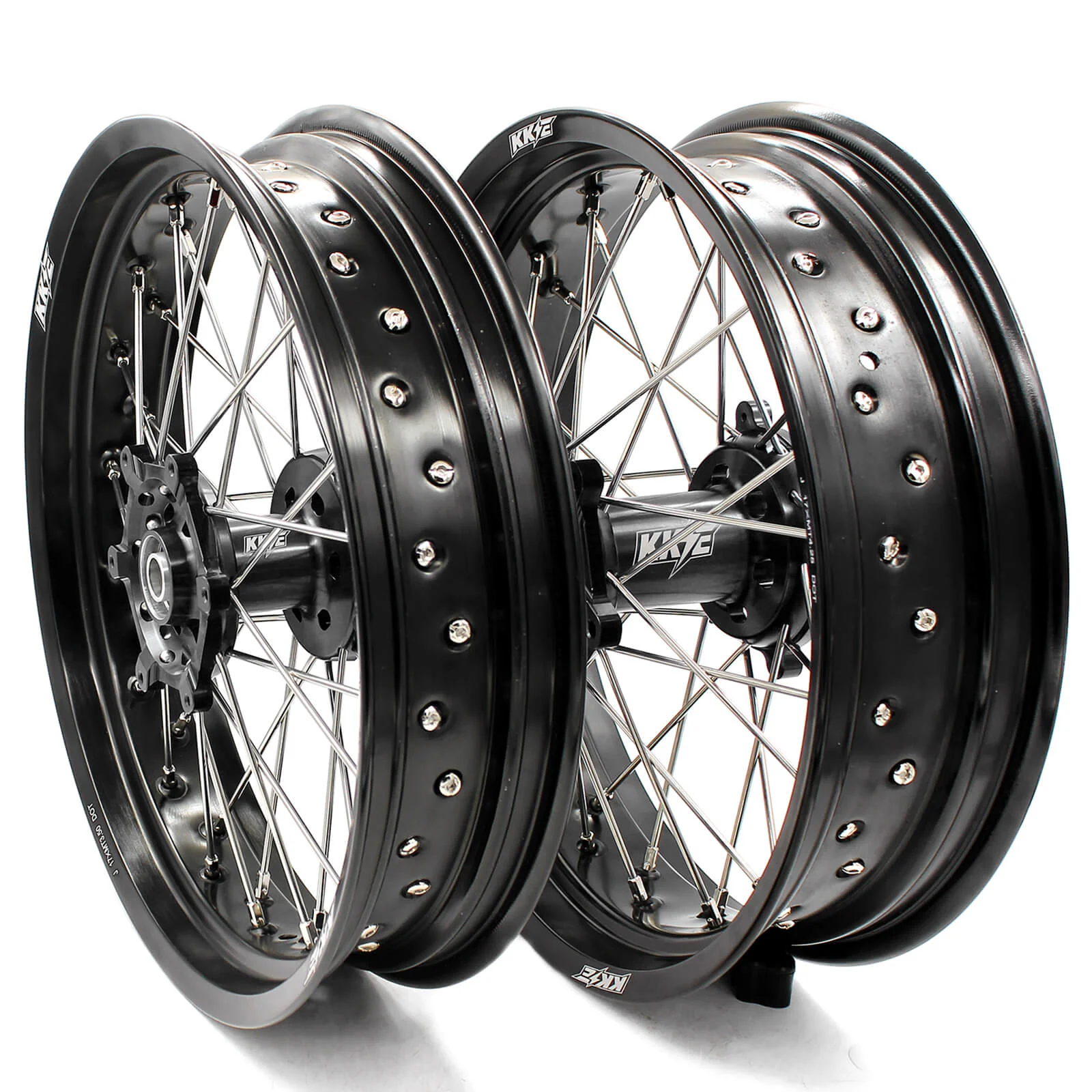 KKE 3.5/4.25*17" For SUZUKI DRZ400 DRZ400E DRZ400S DRZ400SM Supermoto Wheels - Image 3