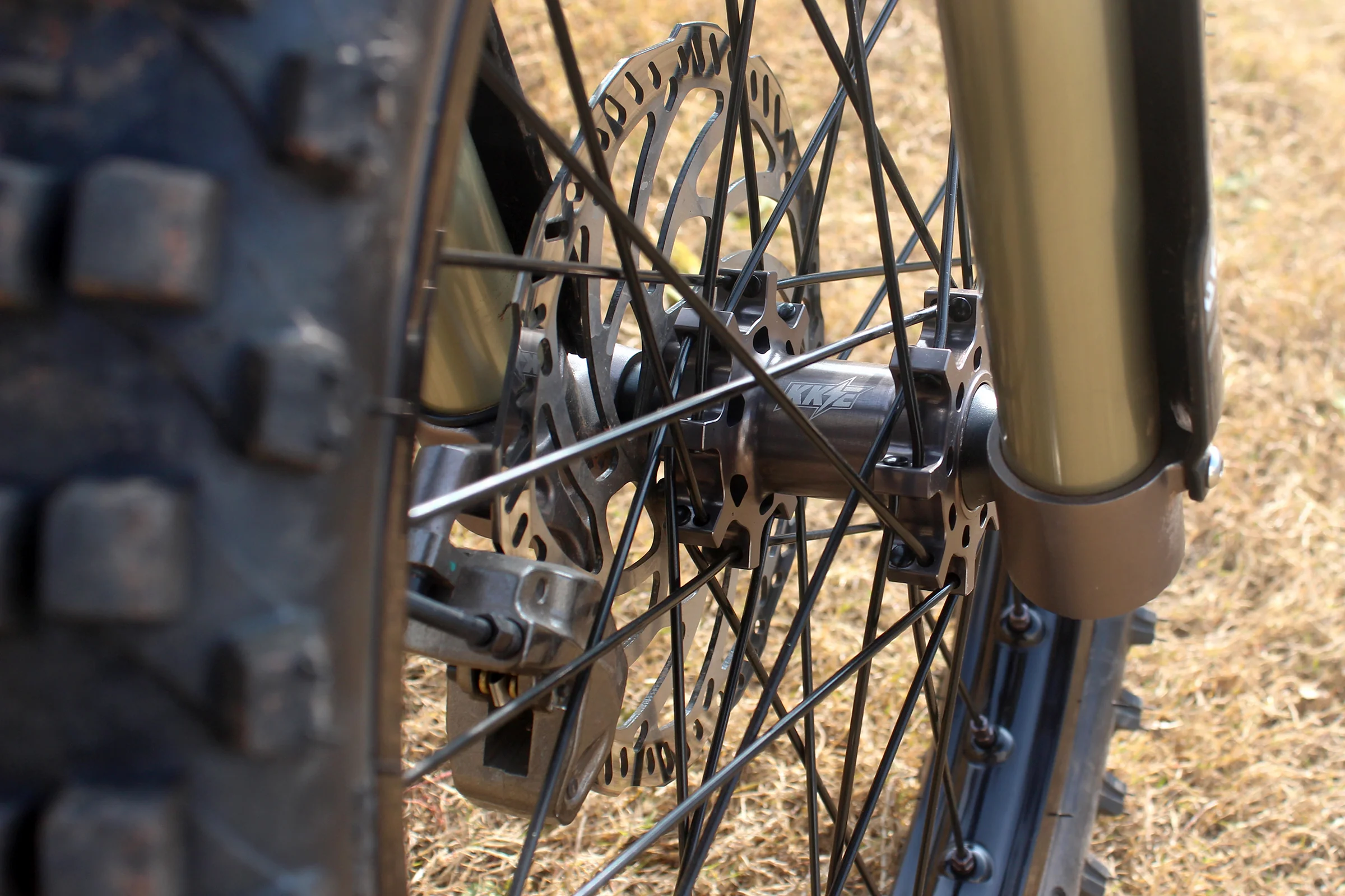 US Stock KKE 1.4*19" & 1.6*19" CNC Electric Spoke Wheels Rims For SurRon Light Bee-X 2019-2023 Titanium - Image 7