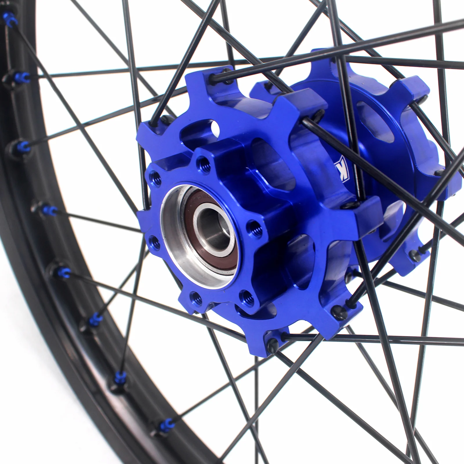 KKE Factory Stock KKE 1.6*19" & 1.85*16" Electric Dirtbike Wheels Rim For Sur Ron Light Bee-X 2019-2025 Blue Nipples - Image 10