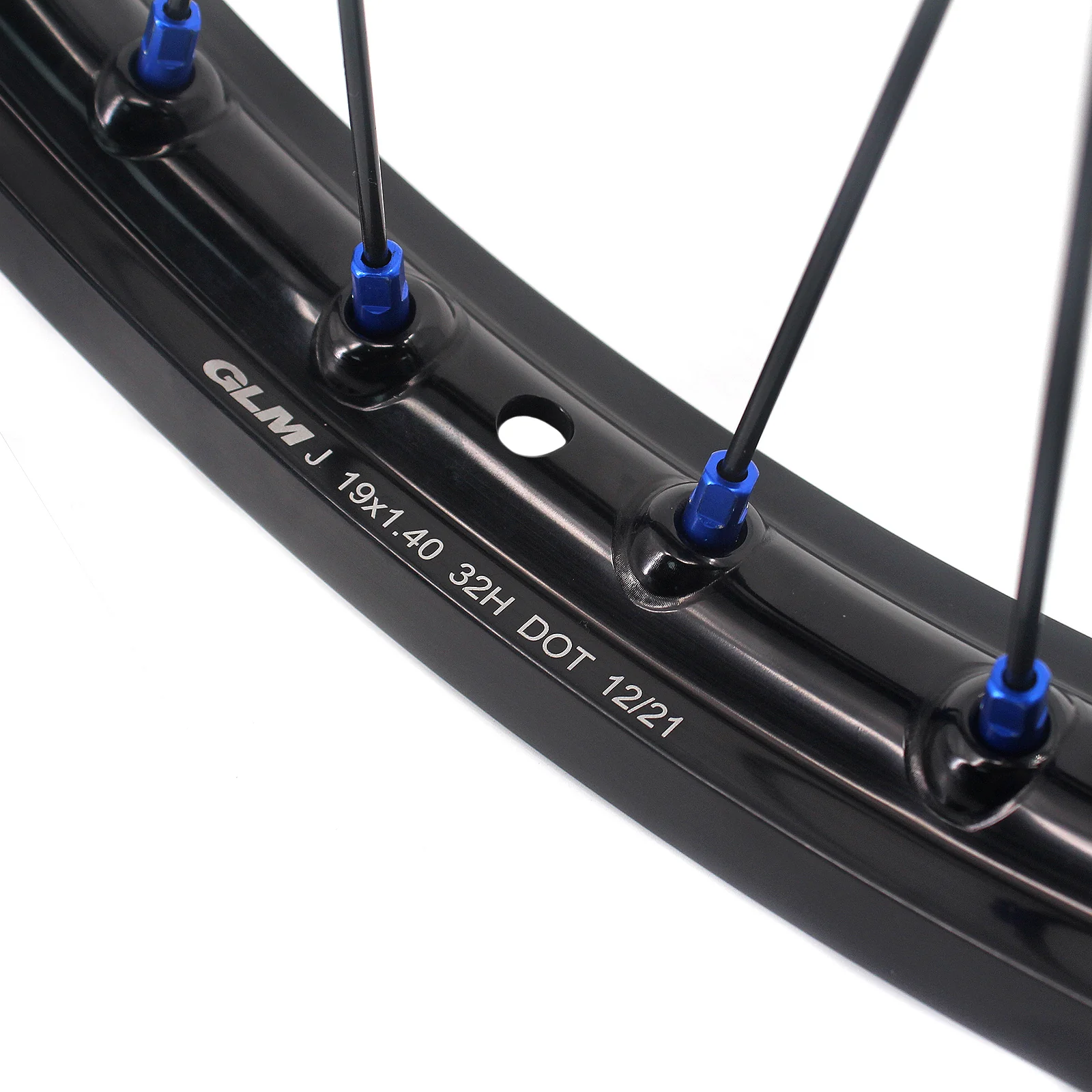 KKE Factory Stock KKE 1.6*19" & 1.85*16" Electric Dirtbike Wheels Rim For Sur Ron Light Bee-X 2019-2025 Blue Nipples - Image 13