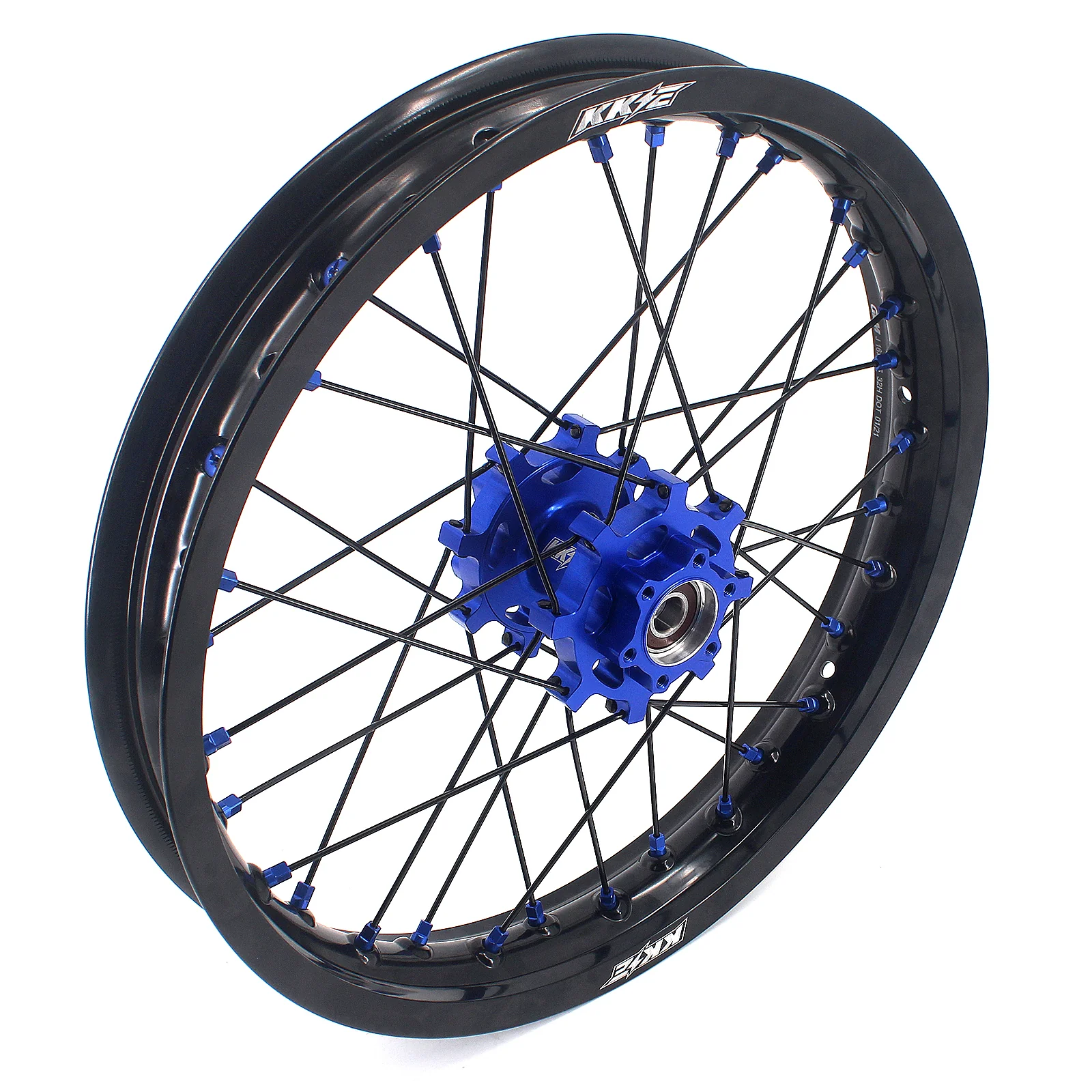 KKE Factory Stock KKE 1.6*19" & 1.85*16" Electric Dirtbike Wheels Rim For Sur Ron Light Bee-X 2019-2025 Blue Nipples - Image 5