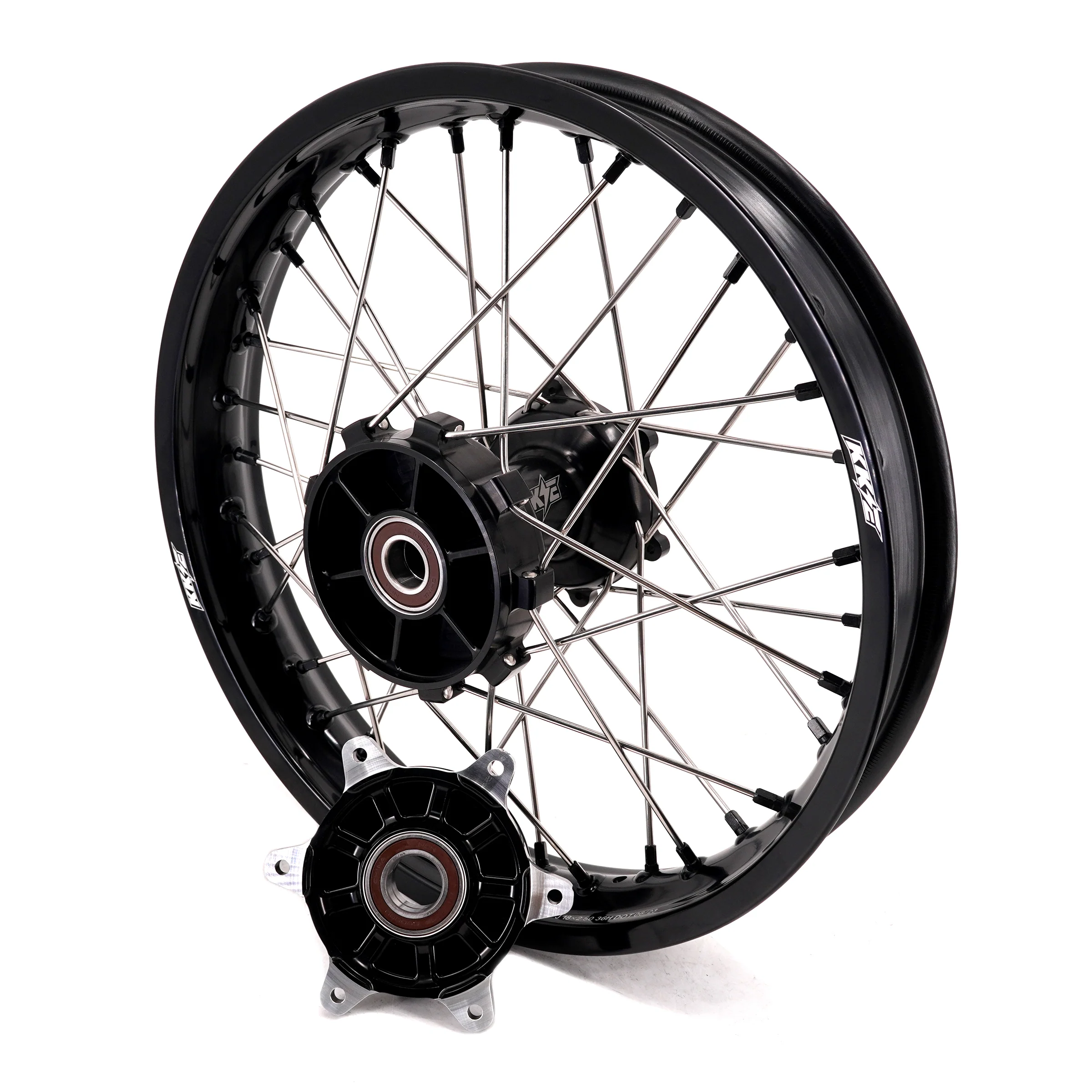 KKE 1.85-21" & 2.5-18" Motorcycle Tubed Spoke Wheels Rims Fit KTM790 Adventure R 2019-2022 - Image 11