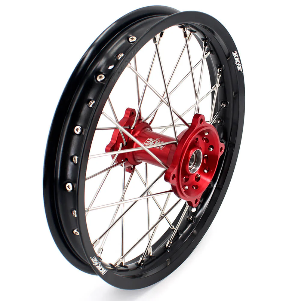 KKE 17/14 Kid's Wheels Rims for HONDA CRF150R CRF150RB 2007-2025 Mini Bike Red - Image 10