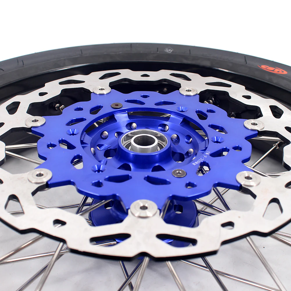 KKE 17 Inch Supermoto Rims Tires For YAMAHA WR250F 2001-2019 WR450F 2003-2018 - Image 11