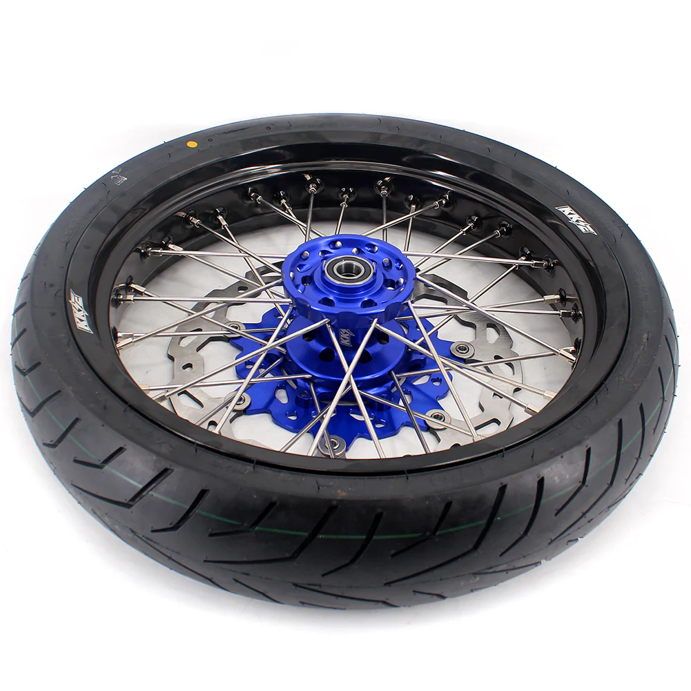 KKE 17 Inch Supermoto Rims Tires For YAMAHA WR250F 2001-2019 WR450F 2003-2018 - Image 14