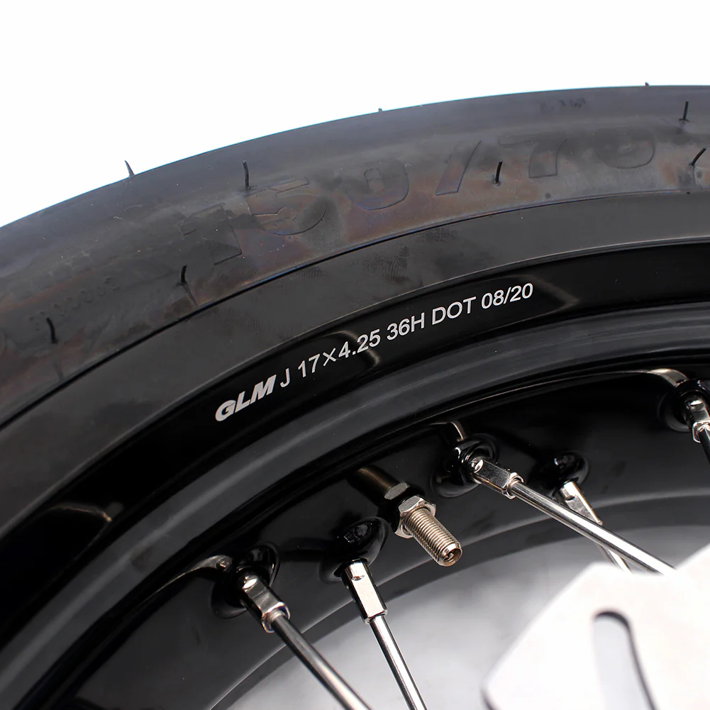 KKE 17 Inch Supermoto Rims Tires For YAMAHA WR250F 2001-2019 WR450F 2003-2018 - Image 5