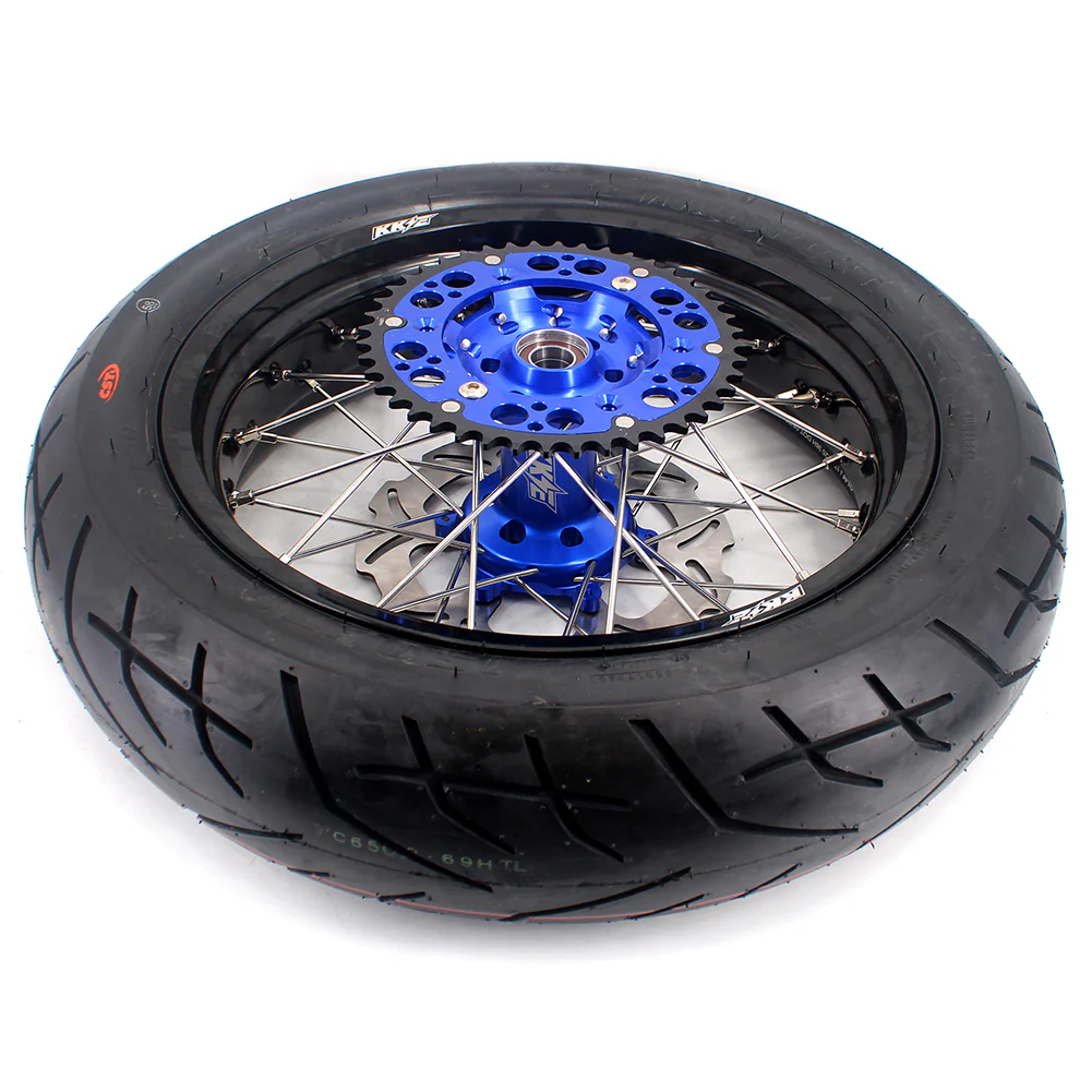 KKE 17 Inch Supermoto Rims Tires For YAMAHA WR250F 2001-2019 WR450F 2003-2018 - Image 6