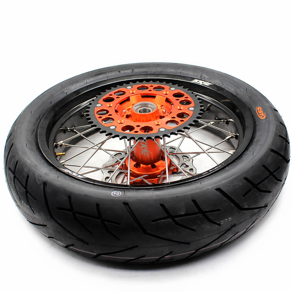 KKE 3.5/4.25*17Inch Supermoto Tires Wheels Fit KTM SX SX-F XC XC-F EXC EXC-W EXC-F 125-530CC 2003-2025 - Image 10