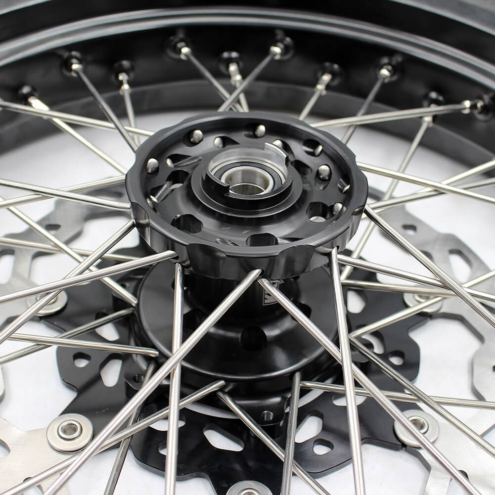 KKE 17inch Supermoto Wheels For SUZUKI DRZ400 DRZ400E DRZ400S CST Tires - Image 13