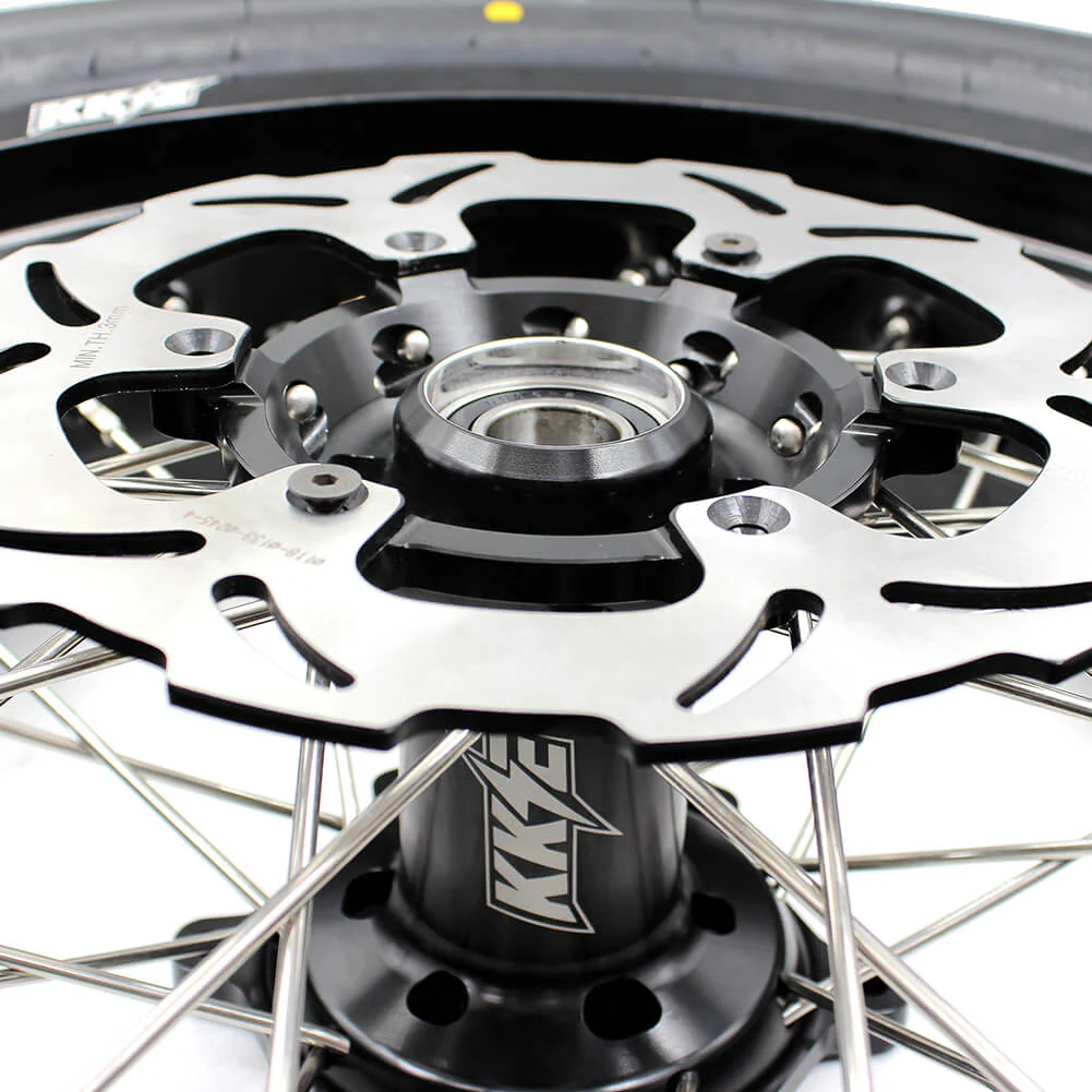 KKE 17inch Supermoto Wheels For SUZUKI DRZ400 DRZ400E DRZ400S CST Tires - Image 3