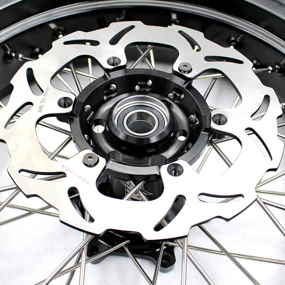 KKE 17inch Supermoto Wheels For SUZUKI DRZ400 DRZ400E DRZ400S CST Tires - Image 4