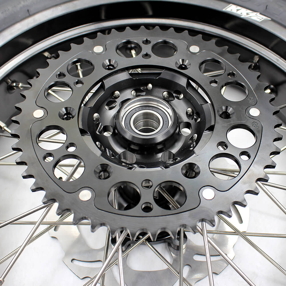 KKE 17inch Supermoto Wheels For SUZUKI DRZ400 DRZ400E DRZ400S CST Tires - Image 7