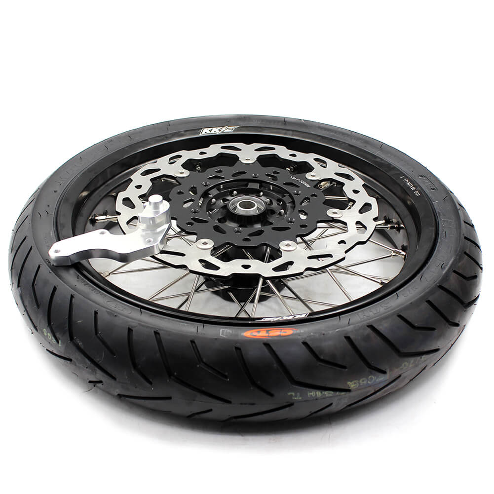 KKE 17inch Supermoto Wheels For SUZUKI DRZ400 DRZ400E DRZ400S CST Tires - Image 8