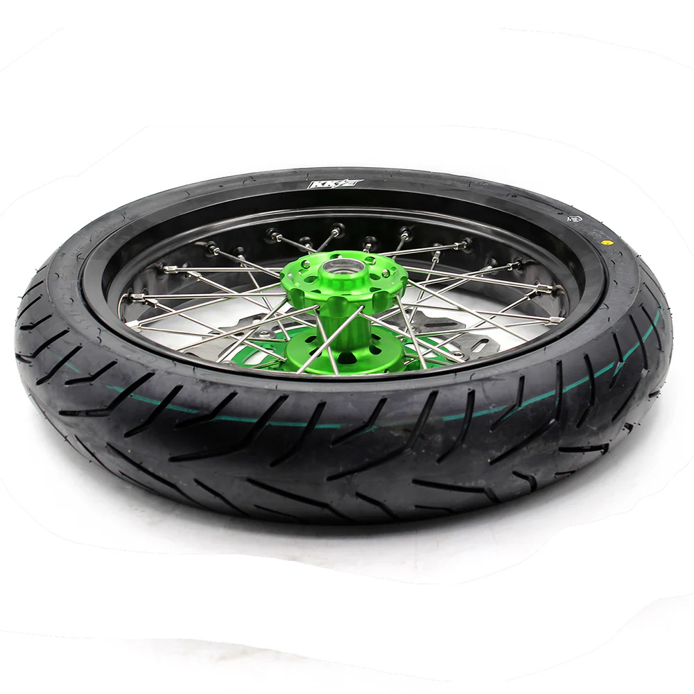 KKE 17inch KX250F 2006-2019 KX450F 2006-2018 For KAWASAKI Supermoto Rims CST Tires - Image 12