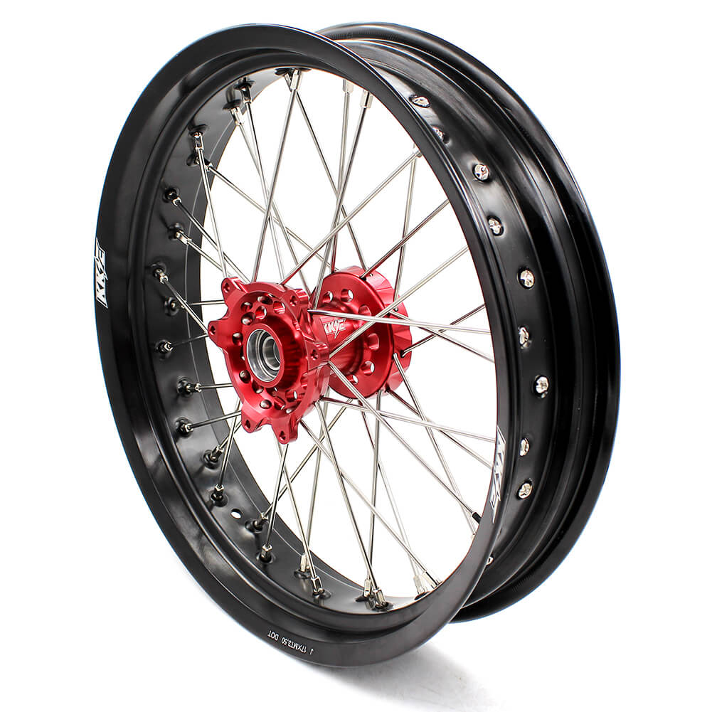 KKE 3.5 & 4.25 Supermoto Rims for HONDA CRF250X 2004-2018 CRF450X 2005-2018 - Image 4