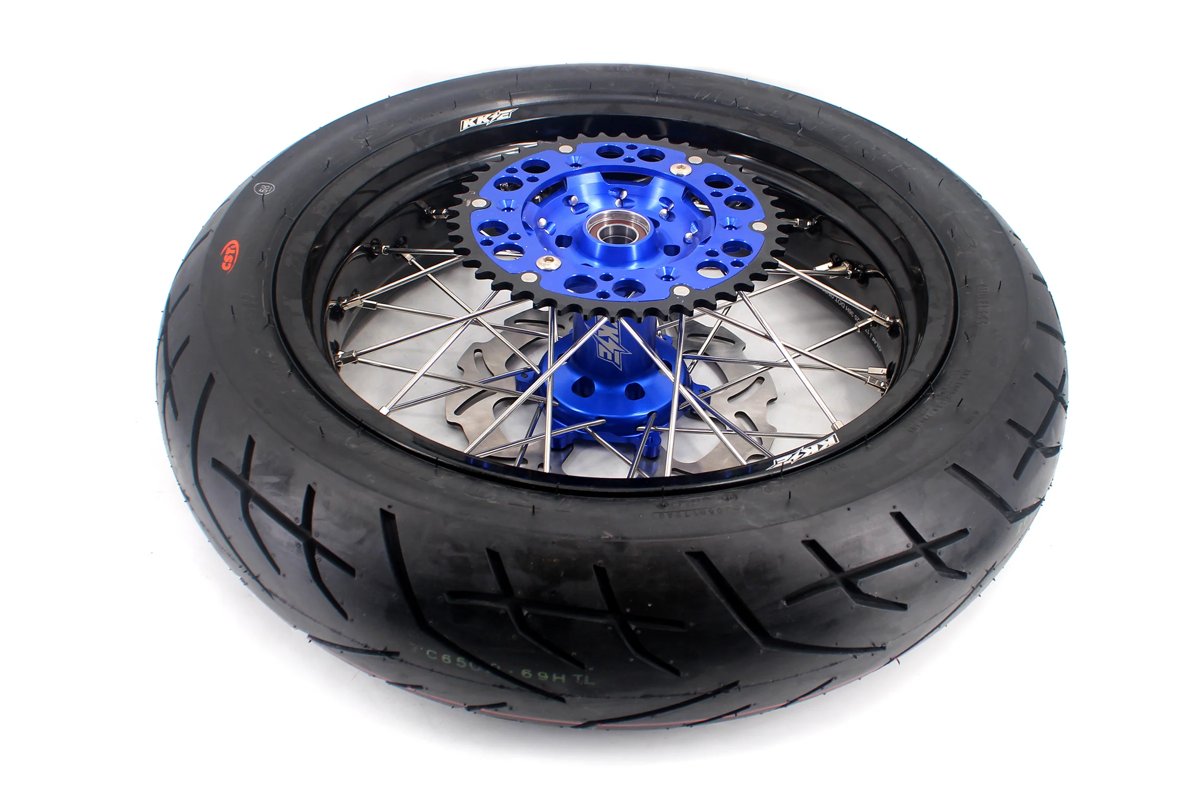 KKE 17inch For YAMAHA WR250F 2020-2025 WR450F 2019-2025 Supermoto Wheels CST Tires Rims - Image 3