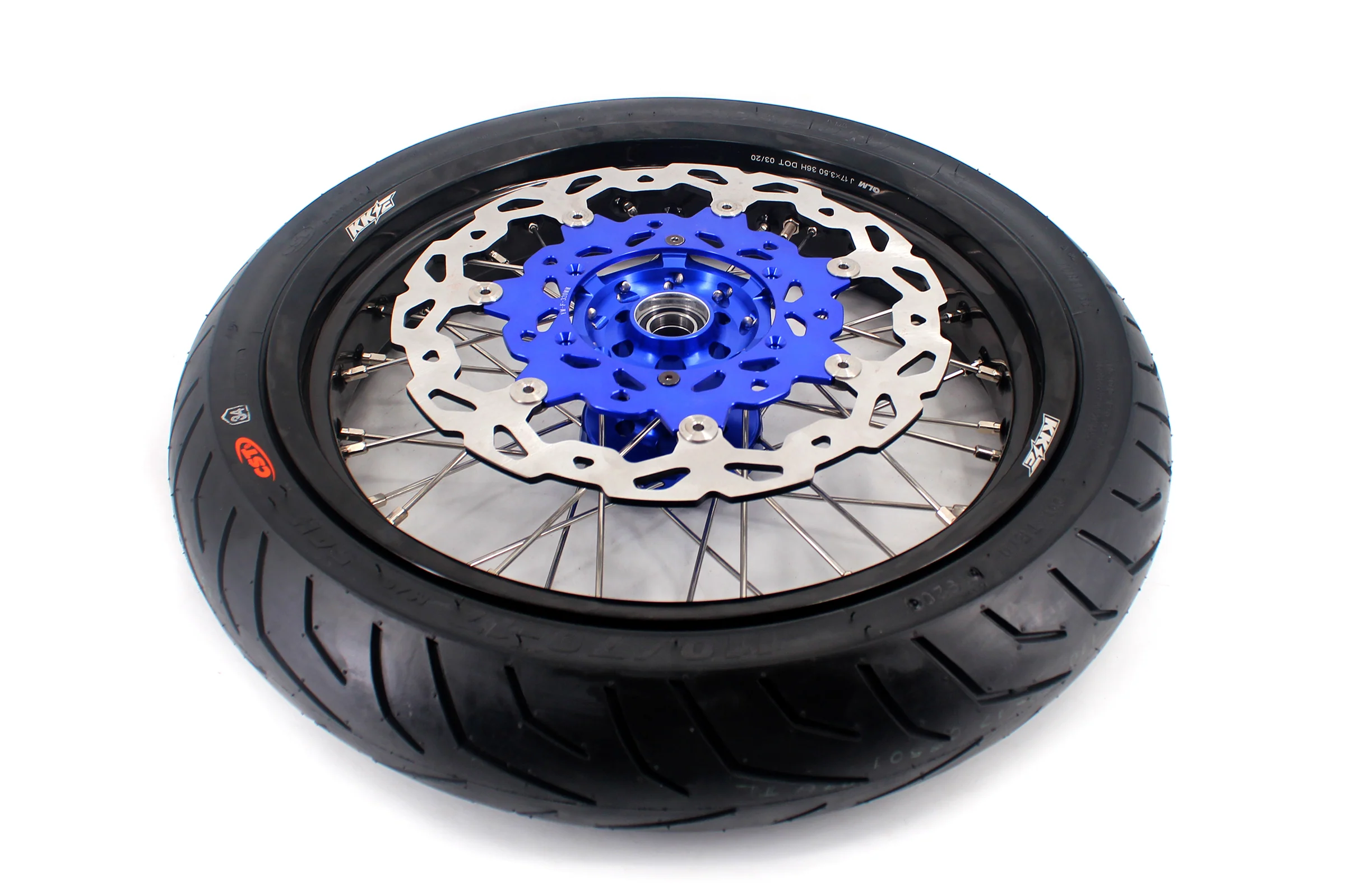 KKE 17inch For YAMAHA WR250F 2020-2025 WR450F 2019-2025 Supermoto Wheels CST Tires Rims - Image 6