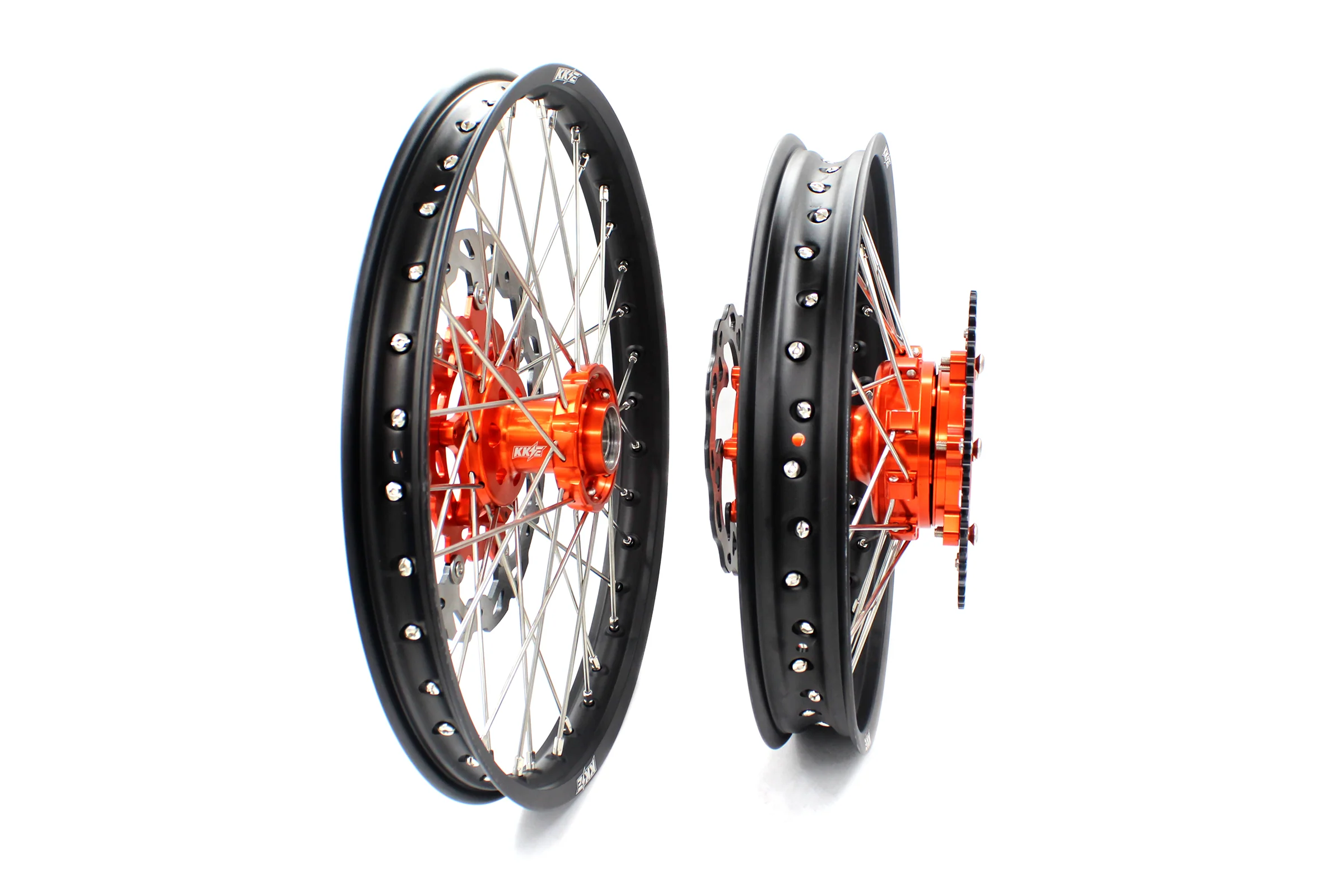 KKE 21/18 Inch CUSH Drive Enduro Wheels Set For KTM SMC 690 2008-2011 - Image 3
