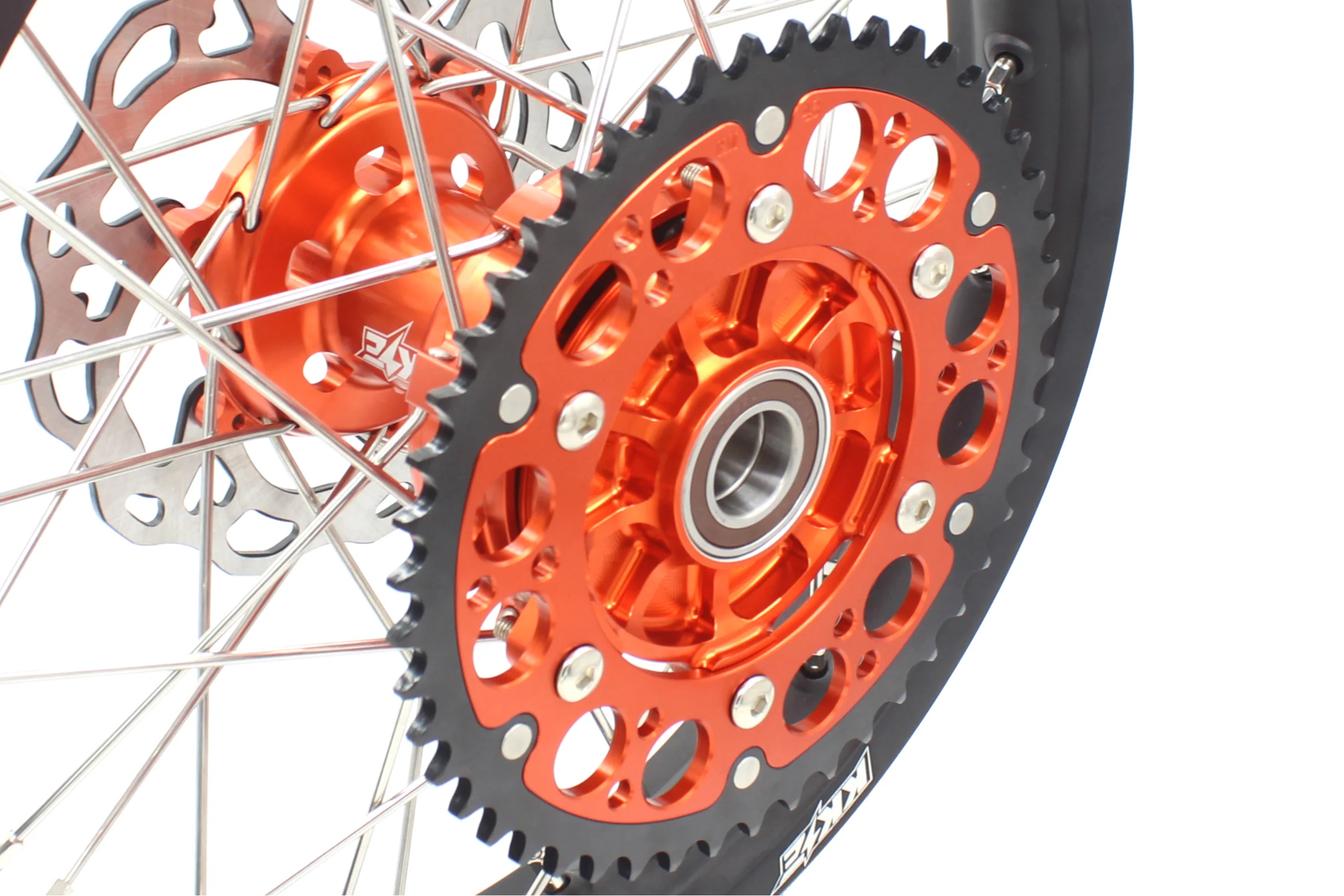 KKE 21/18 Inch CUSH Drive Enduro Wheels Set For KTM SMC 690 2008-2011 - Image 5