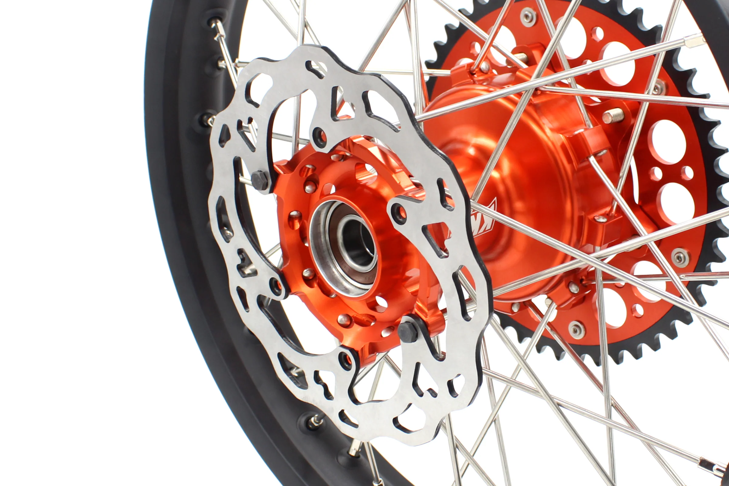 KKE 21/18 Inch CUSH Drive Enduro Wheels Set For KTM SMC 690 2008-2011 - Image 7