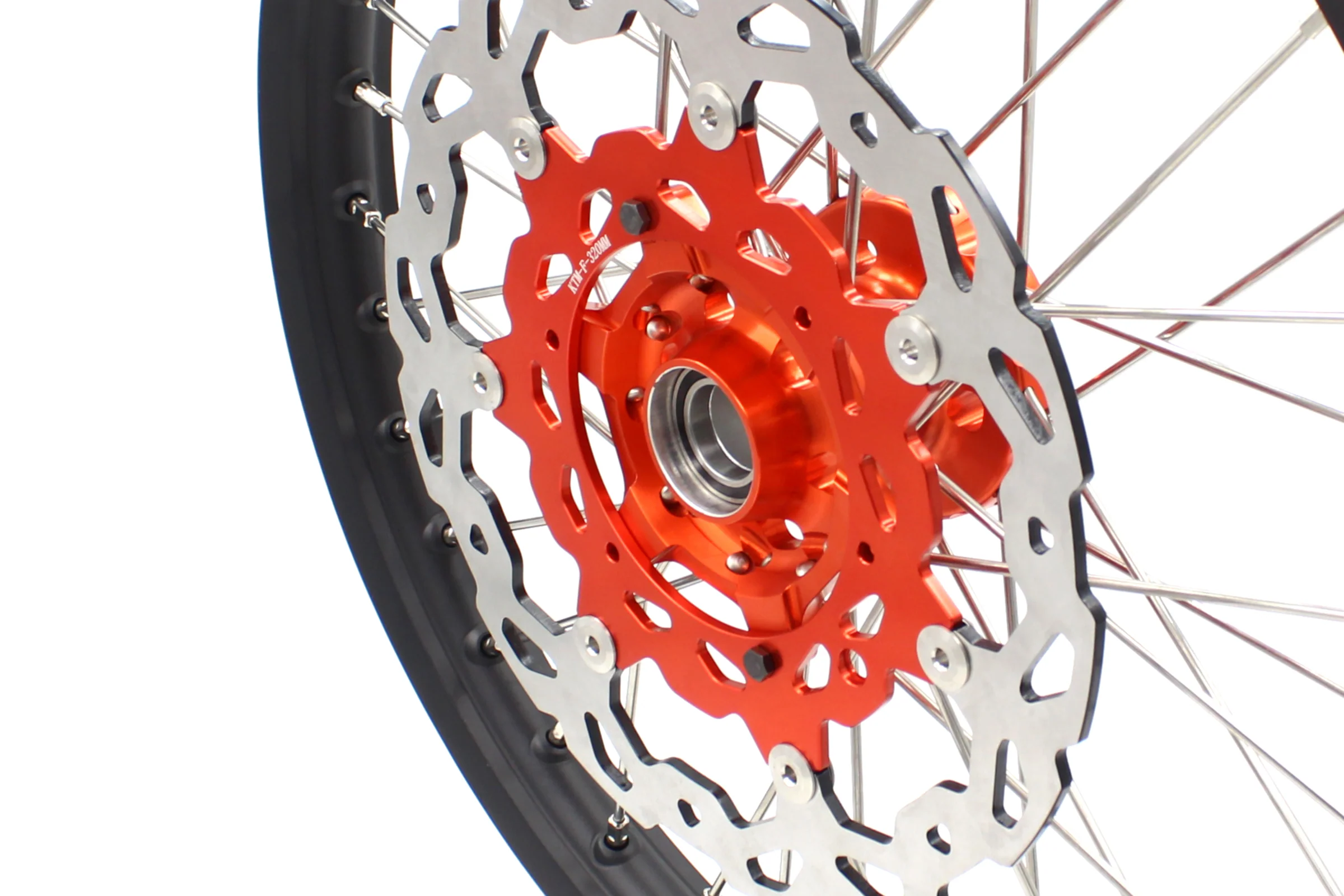 KKE 21/18 Inch CUSH Drive Enduro Wheels Set For KTM SMC 690 2008-2011 - Image 9