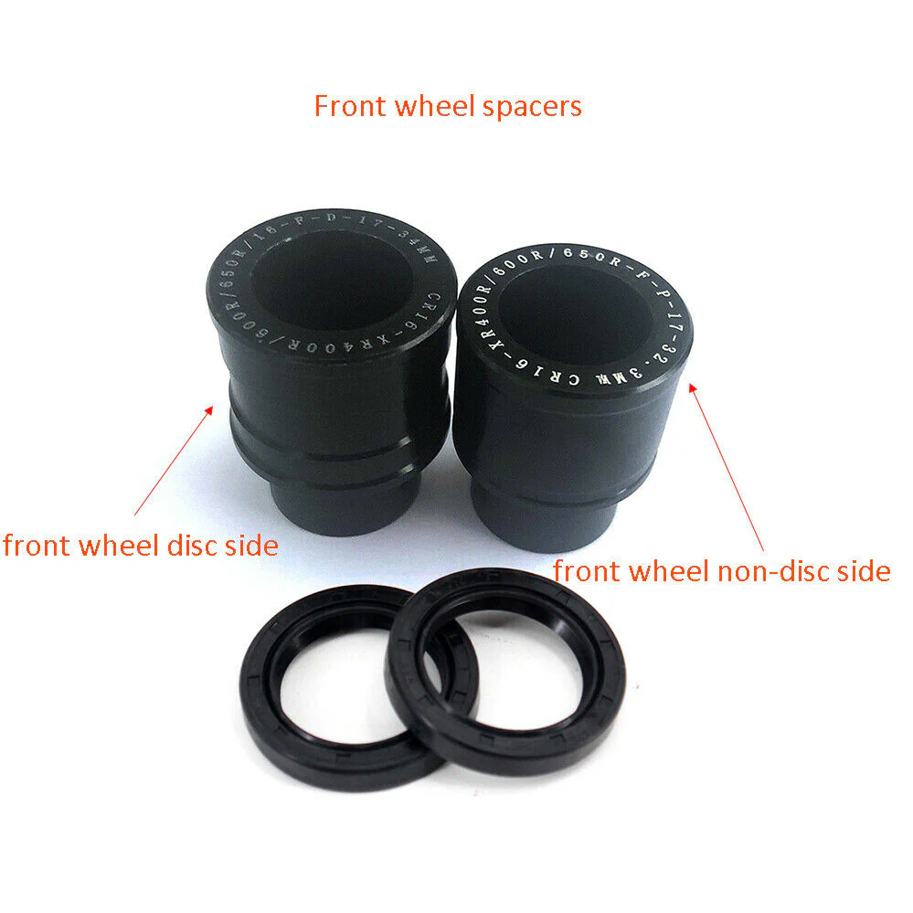 KKE 21&18 21&19 Wheels for HONDA XR650R 2000-2008 Discs Black Spokes - Image 11