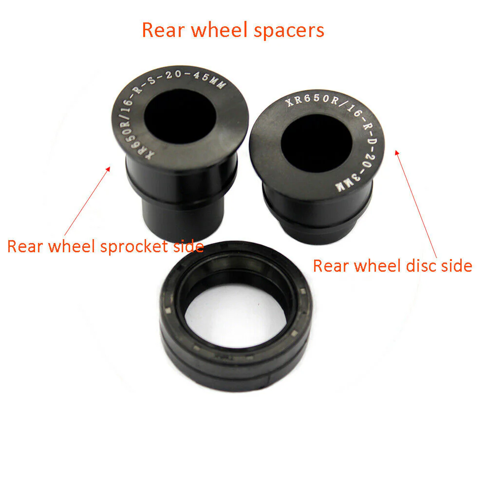 KKE 21&18 21&19 Wheels for HONDA XR650R 2000-2008 Discs Black Spokes - Image 12