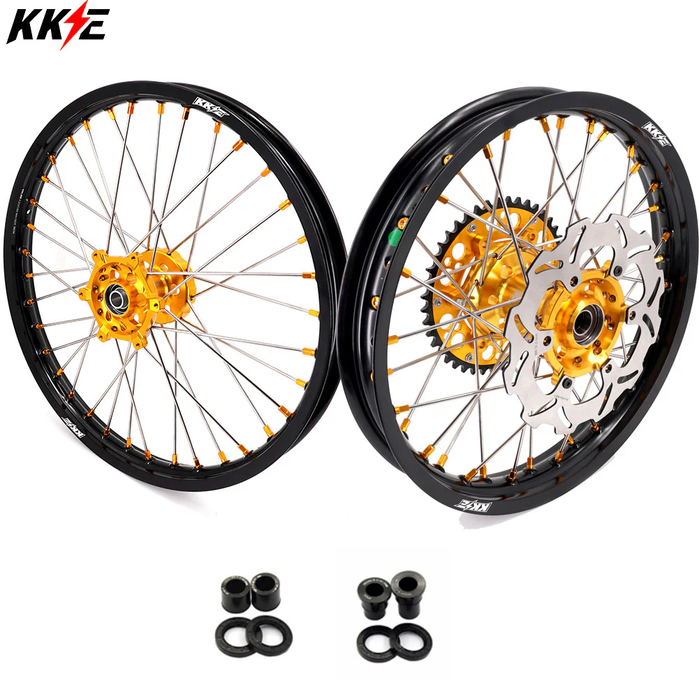 KKE 21/18 Enduro Dirt Wheels Rim For SUZUKI DRZ400SM 2005-2024 - Image 12