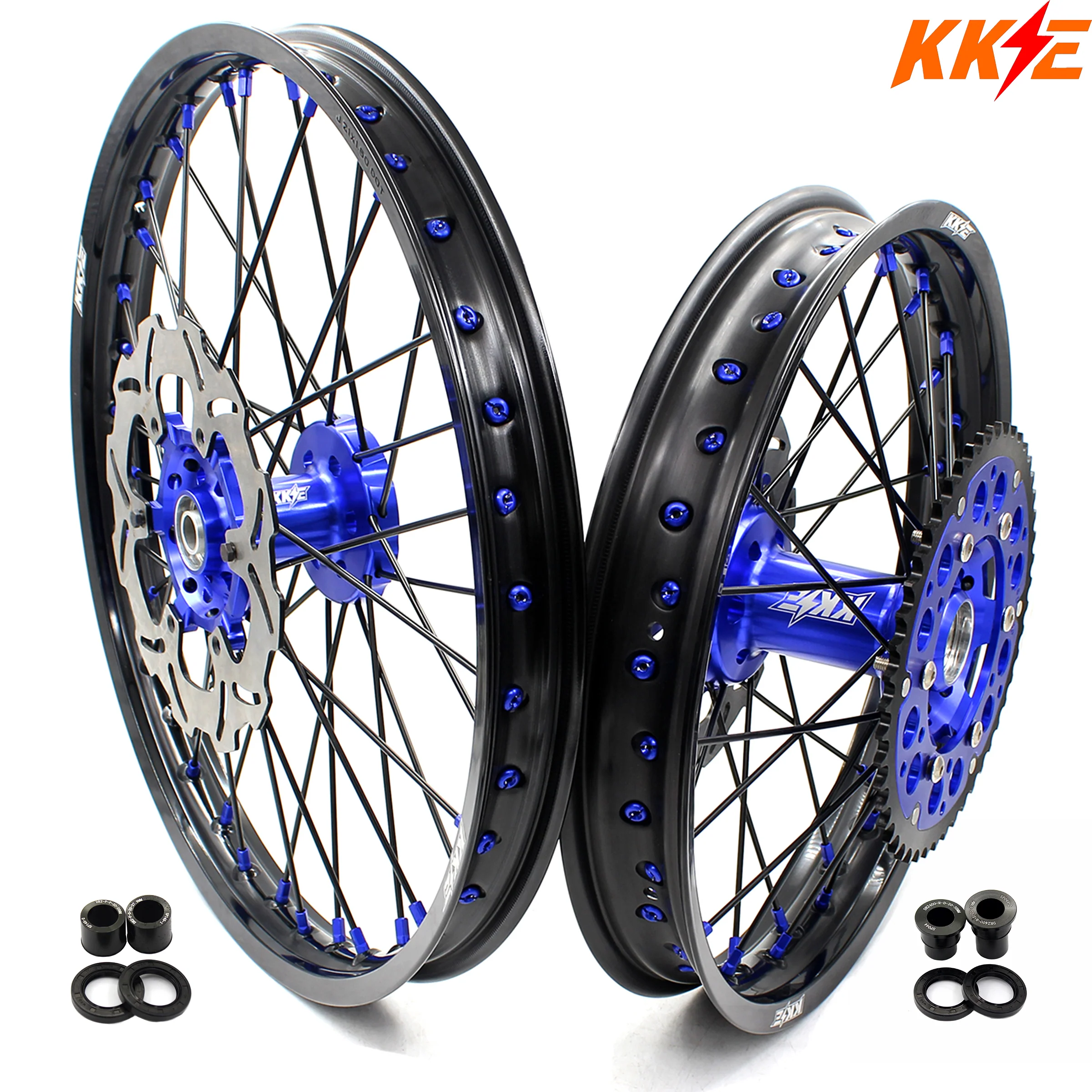 KKE 21in. & 18in. Enduro Dirtbike Wheels For SUZUKI DRZ400 DRZ400E DRZ400S - Image 13