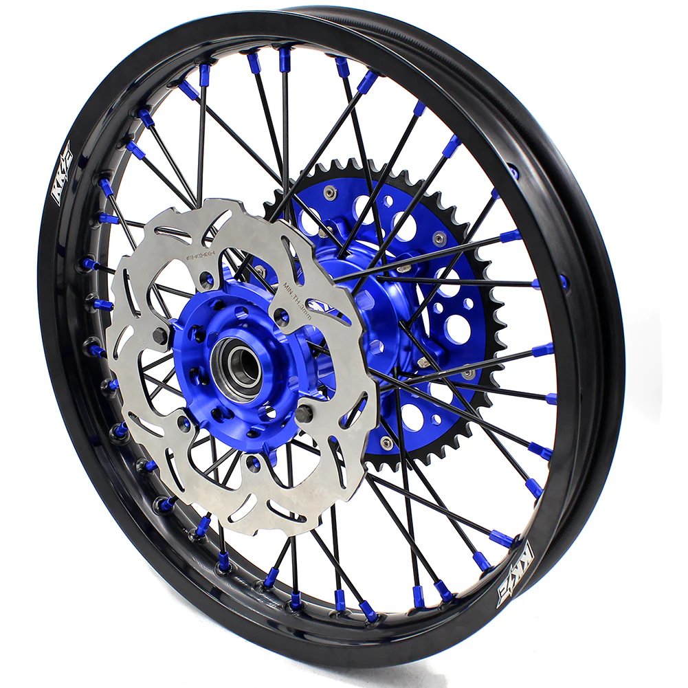 KKE 1.6*21 & 2.15*18 Enduro Spoked Wheels Set For SUZUKI DRZ400SM 2005-2024 - Image 15