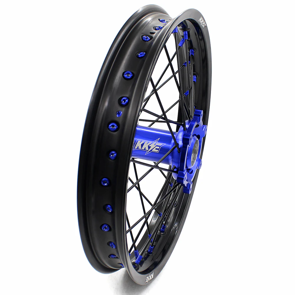 KKE 1.6*21 & 2.15*18 Enduro Spoked Wheels Set For SUZUKI DRZ400SM 2005-2024 - Image 7