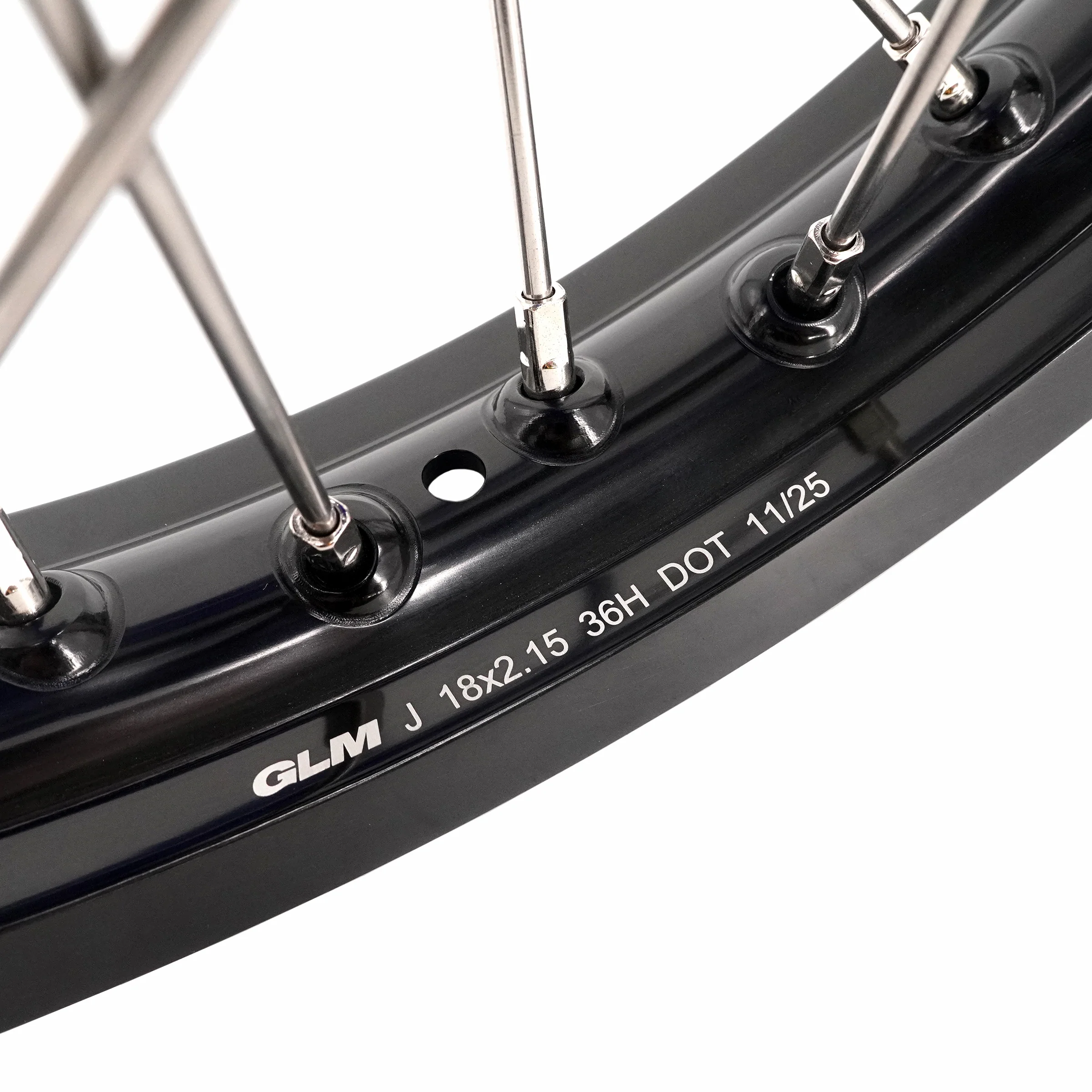 KKE 21 & 18 Spoked Enduro Wheels Rims Set FOR BETA RR 2013-2024 Red - Image 10