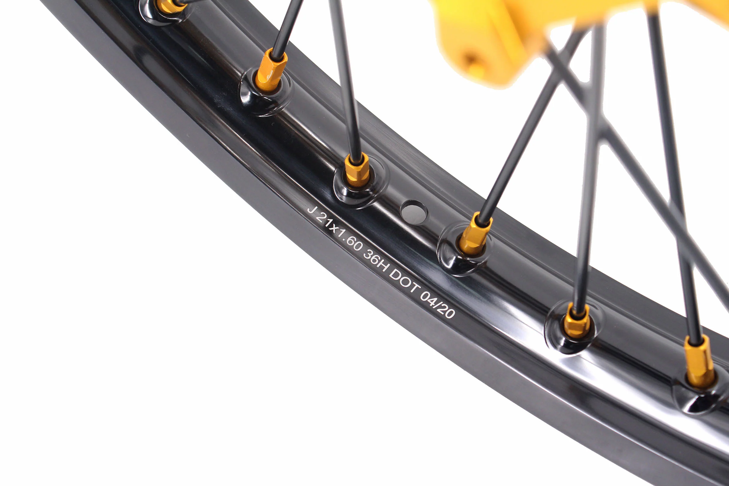 KKE 21/18 Enduro Off Road Wheels For SUZUKI DRZ400SM 2005-2024 Gold Nipples - Image 13