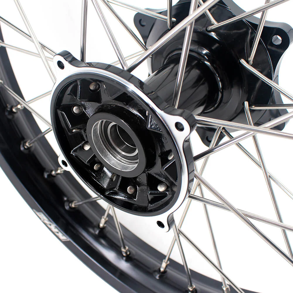 KKE 21" 19" MX Cast Dirt Bike Wheels Set For HONDA CRF250R 04-13 CRF450R 02-12 CR125R/250R 02-13 - Image 8