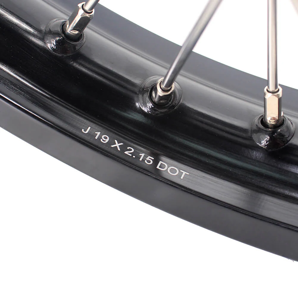 KKE 21" 19" MX Cast Dirt Bike Wheels Set For HONDA CRF250R 04-13 CRF450R 02-12 CR125R/250R 02-13 - Image 9