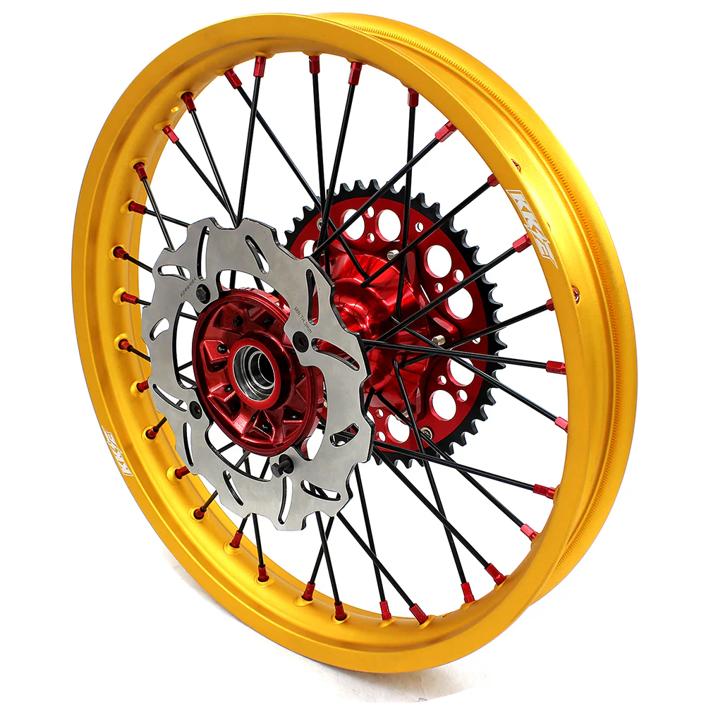 KKE 21inch 19inch Dirt Bike Wheels With Gold Rims For HONDA CRF250R CRF450R CR125R CR250R 2002-2013 - Image 17