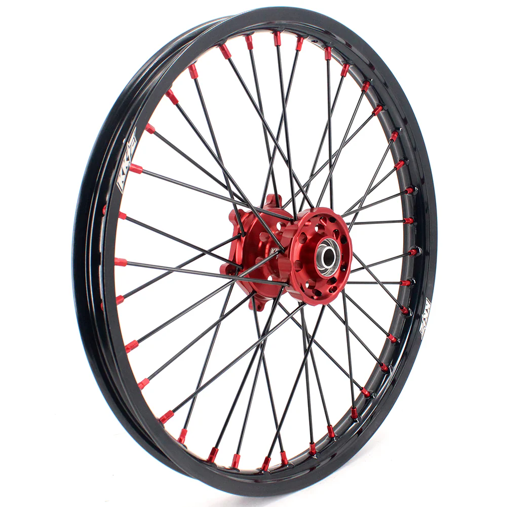 KKE 21 & 19 MX Spoked Race Wheels For SUZUKI RM125 RM250 1996 1997 1998 1999 2000 - Image 7