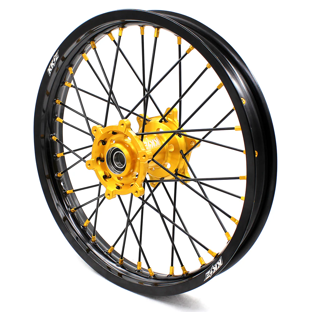 KKE 21 & 19 MX RM125 RM250 1996-2000 For SUZUKI Spoked Wheels Set - Image 10