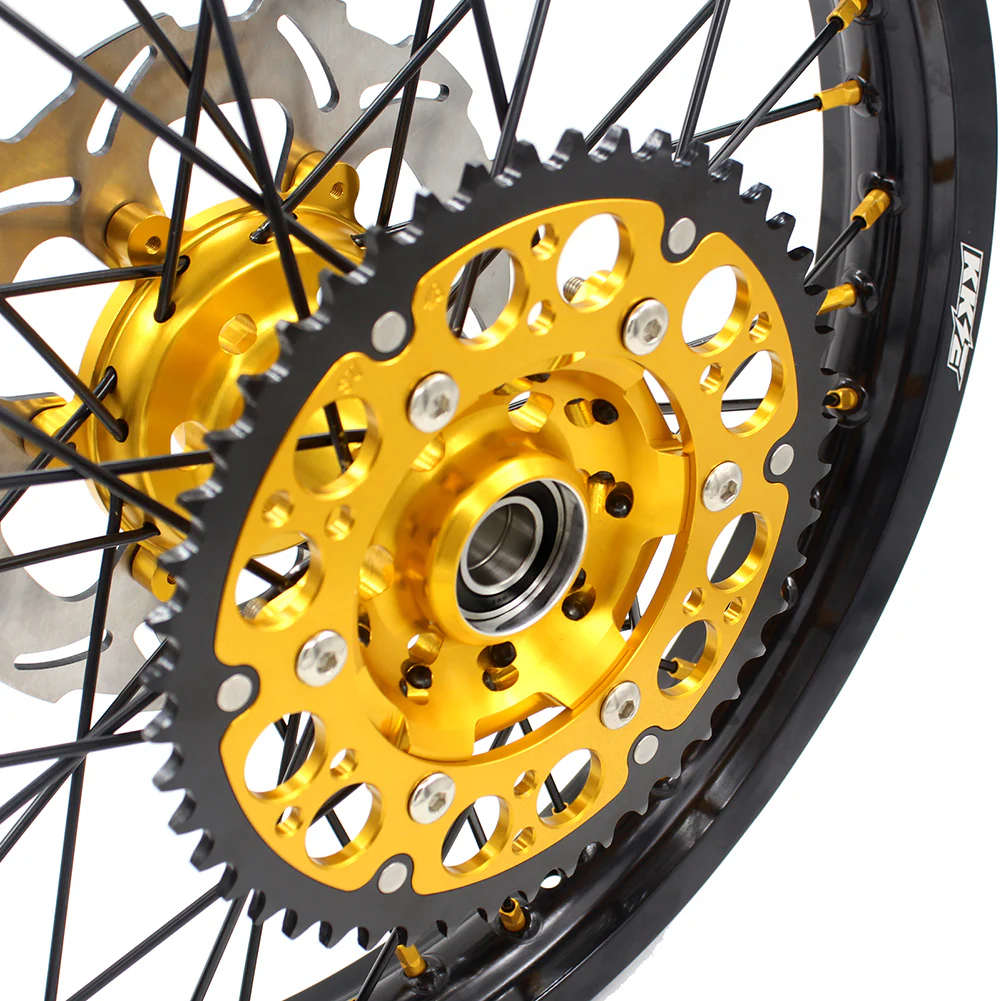KKE 21 & 19 MX RM125 RM250 1996-2000 For SUZUKI Spoked Wheels Set - Image 18