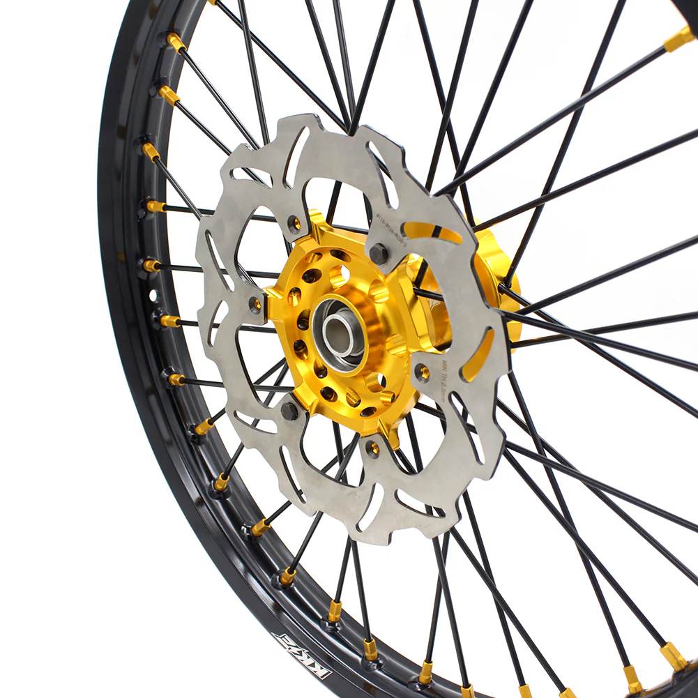 KKE 21 & 19 MX RM125 RM250 1996-2000 For SUZUKI Spoked Wheels Set - Image 23