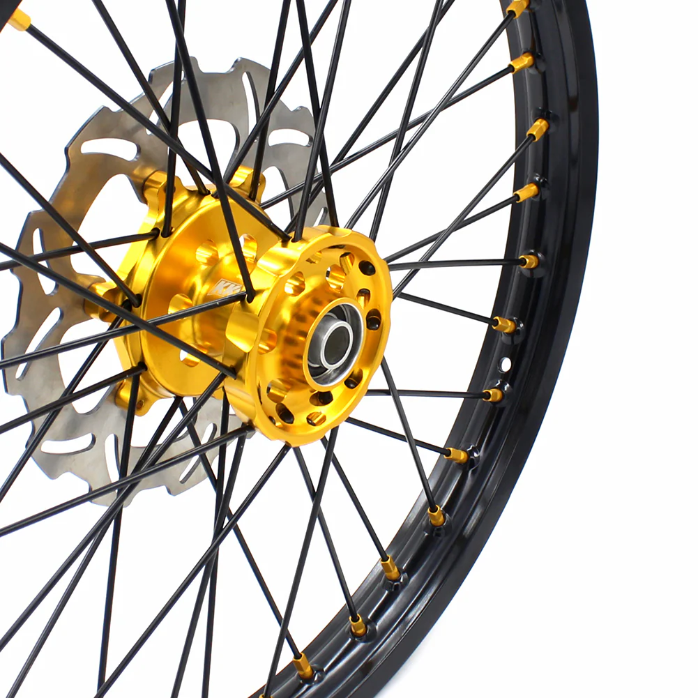 KKE 21 & 19 MX RM125 RM250 1996-2000 For SUZUKI Spoked Wheels Set - Image 25