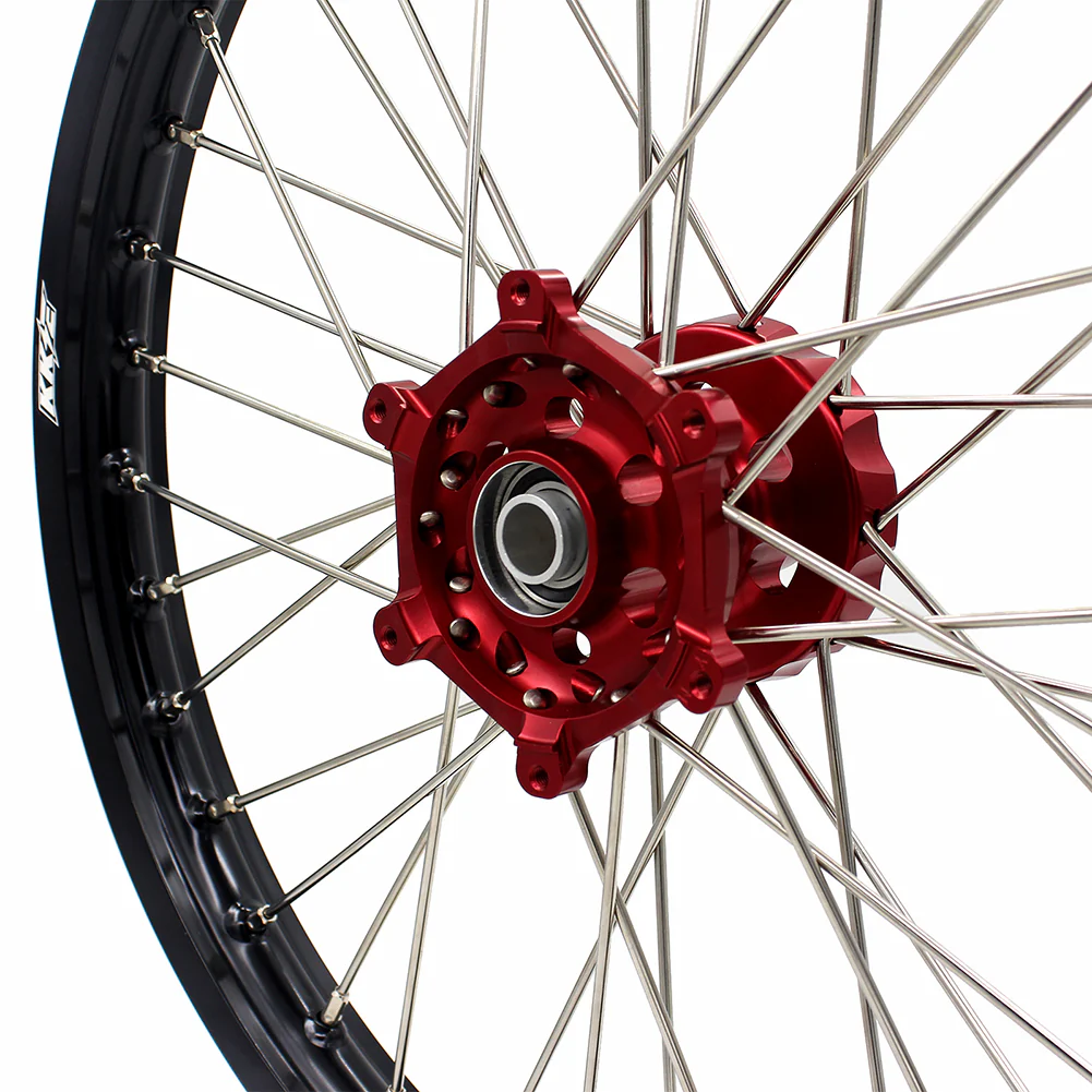 KKE 21"×1.6 / 19"×2.15 MX Rims For SUZUKI RM125 1996-2007 RM250 1996-2008 - Image 4