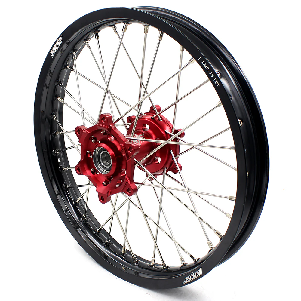 KKE 21"×1.6 / 19"×2.15 MX Rims For SUZUKI RM125 1996-2007 RM250 1996-2008 - Image 8