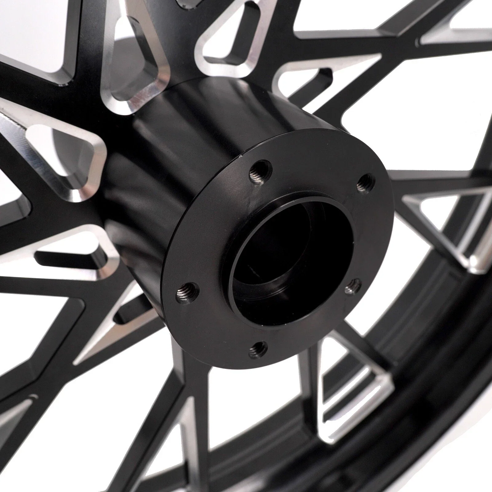 KKE 3.5*21'' & 5.5*18'' Tubeless Wheels Fit Harley Street Glide/CVO 2024 Black Rims - Image 10