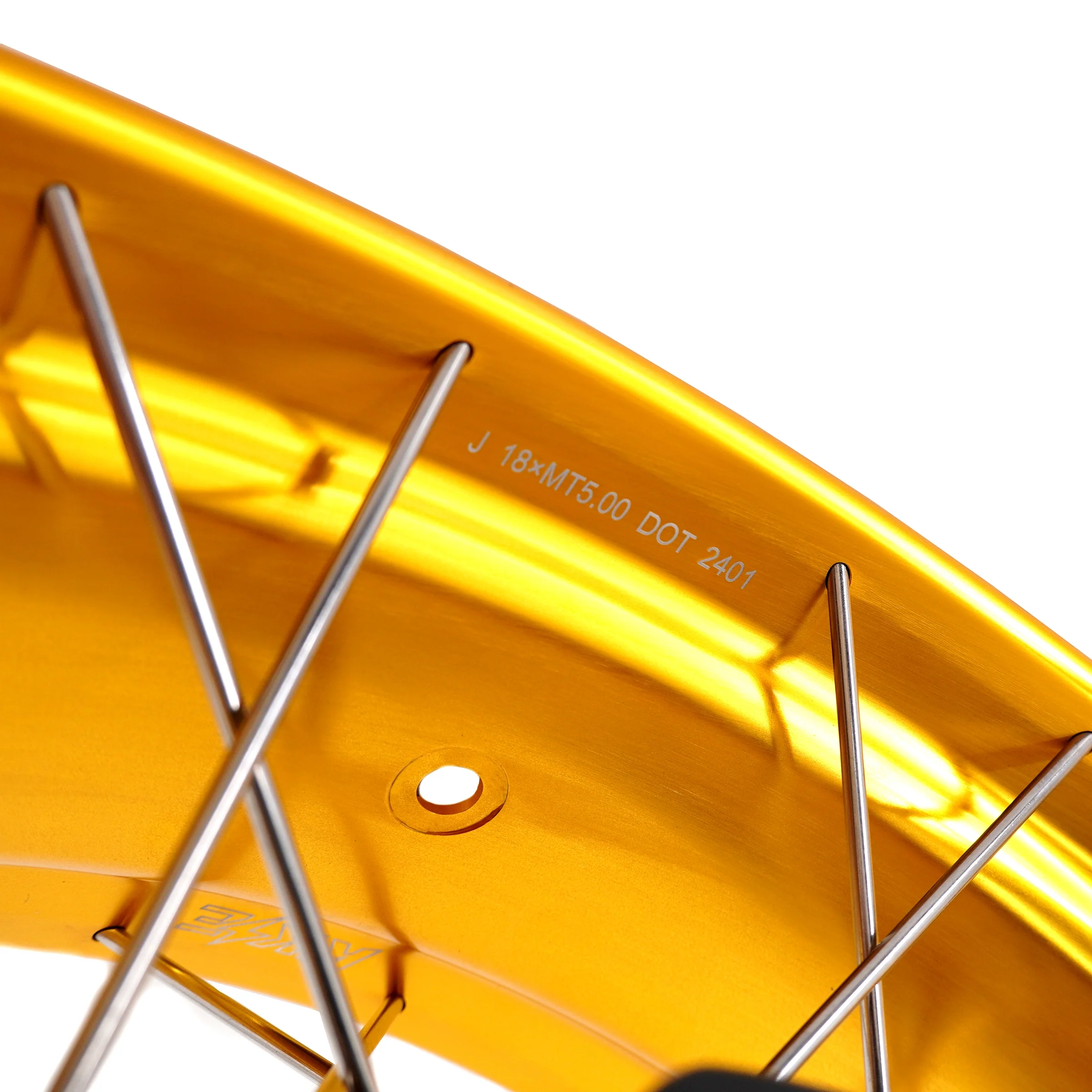 KKE 3.5*21'' & 5.0*18'' Tubeless Wheels Fit Harley Street Glide/CVO 2024 Spoked Rims - Image 11