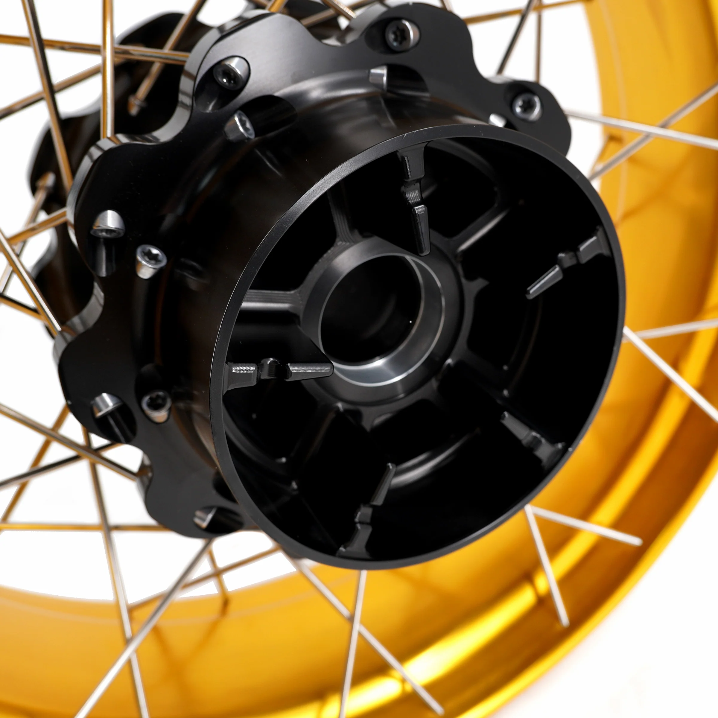 KKE 3.5*21'' & 5.0*18'' Tubeless Wheels Fit Harley Street Glide/CVO 2024 Spoked Rims - Image 6