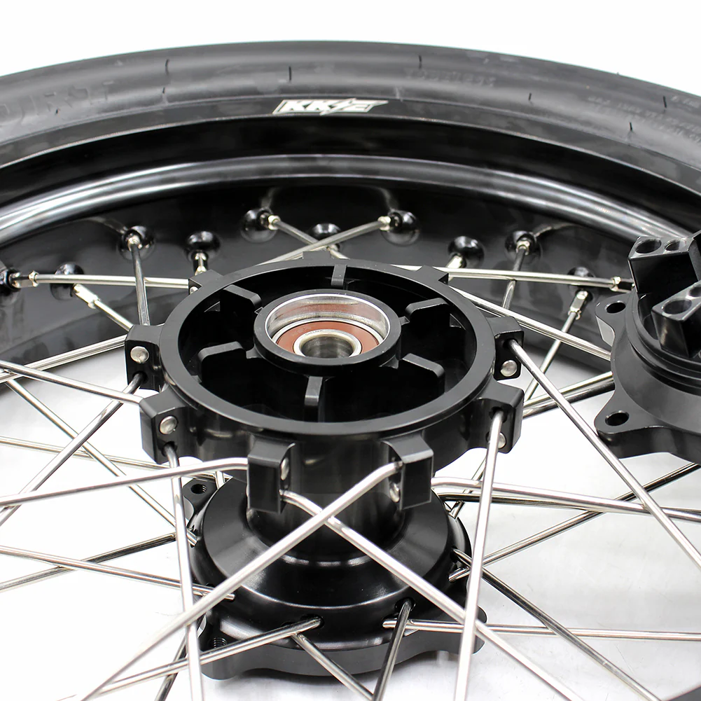 KKE 3.5/4.25*17" Cush Drive Wheels For SUZUKI DR650SE 1996-2021 CST Tires - Image 4