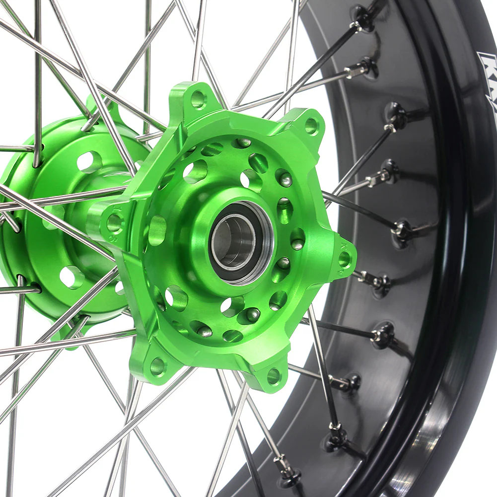 KKE 17Inch KX250F KX450F 2006-2021 For KAWASAKI Supermoto Spoked Wheels Rim - Image 11