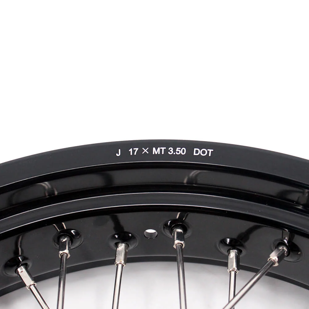 KKE 17 Inch Supermoto Spoke Alloy Wheels Rims For HONDA CRF250L 2013-2020 - Image 8